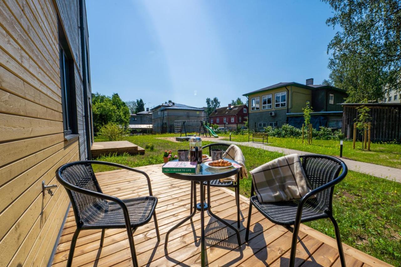Delta Luxury Apartment With Terrace ตาร์ตู ภายนอก รูปภาพ