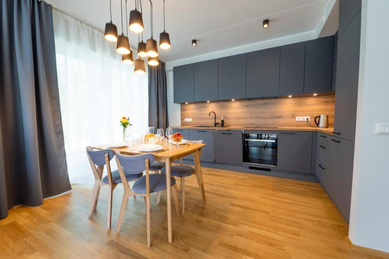 Delta Luxury Apartment With Terrace ตาร์ตู ภายนอก รูปภาพ